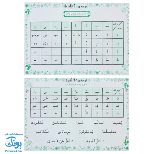 لوح پوستر آموزش قرآن سوم دبستان کلاسی ویژه معلم نشر فرای علم ۱۴۰۴-۱۴۰۳ (۴۰ صفحه ۷۰*۵۰)