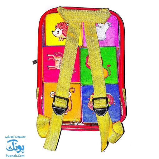 مکعب ابری آموزشی نوزاد کیفی آوای باران (۶ تکه) EDUCATIONAL FIFT BLOK