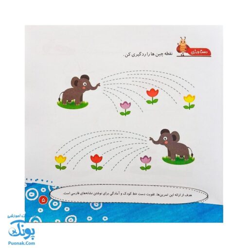 مجموعه کتاب های مهارت محور کفشدوزک جلد ۴۰ (دست ورزی) تقویت مهارت های اساسی کودکان ۴ تا ۶ سال