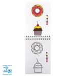 دفترچه رنگ آمیزی ساده فانتزی سیمی مدل فرمانیه (رده سنی ۳ تا ۵ سال)
