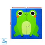 پازل فانتزی حیوانات - هشت پازل در یک بسته آوای بامداد (ANIMALS Puzzle ویژه نوزاد ۱۸ ماه به بالا)