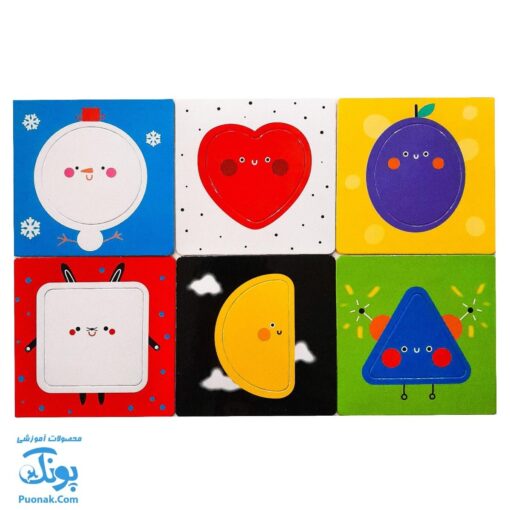 پازل فانتزی اشکال - هشت پازل در یک بسته آوای بامداد (Shapes Puzzle ویژه نوزاد ۱۸ ماه به بالا)