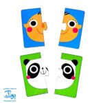 پازل فانتزی صورتک ها - هشت پازل در یک بسته آوای بامداد (FACES Puzzle ویژه نوزاد ۱۸ ماه به بالا)