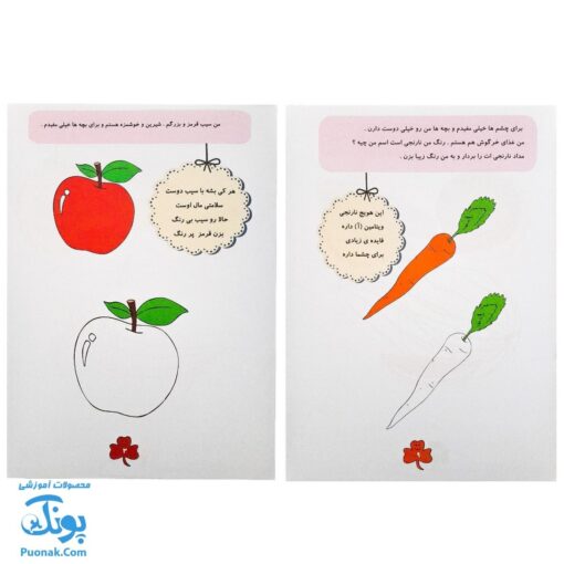 کتاب های آموزشی پیش از دبستان غنچه باهوش (بسته جامع گروه سنی ۲ تا ۳ سال، ۵ جلد کتاب)