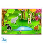 جورچین آهنربایی حیوانات جنگل کتابی مدل آوای باران