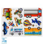 جورچین آهنربایی وسایل نقلیه کتابی مدل آوای باران