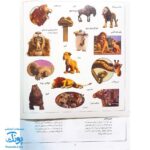 کتاب دنیای جانوران بچسبان و بیاموز ۱۲ به همراه ۶۰ برچسب