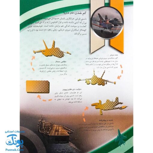 کتاب هواپیماها بچسبان و بیاموز ۱۴ به همراه ۶۰ برچسب