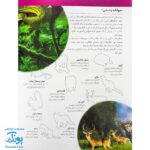 کتاب حیوانات وحشی بچسبان و بیاموز ۱۷ به همراه ۶۰ برچسب