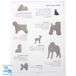 کتاب سگ ها بچسبان و بیاموز ۱۸ به همراه ۶۰ برچسب