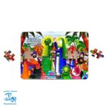 پازل مذهبی عید غدیر (طرح در غدیر خم پیمبر دست تو ...) پشت وایت بردی