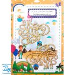 کتاب پیک شادی غدیر ۱ (بازی، جدول، سرگرمی و داستان غدیر برای کودکان به همراه کد QR)