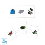 بازی جورچین چی از چی درست میشه (جورچین های آموزشی پیش از دبستان) نردبان