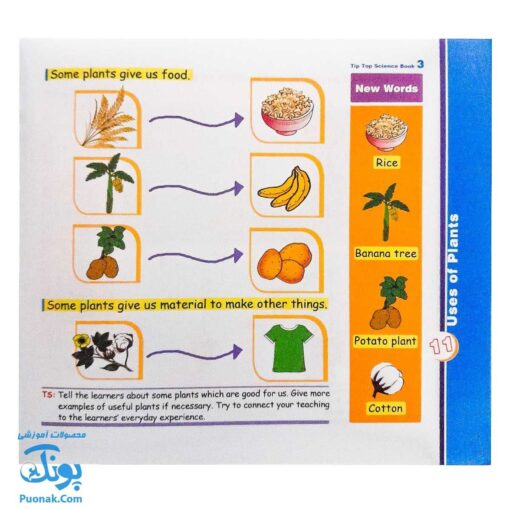 کتاب tip top ۳ Science Book آموزش مفاهیم علوم با زبان انگلیسی