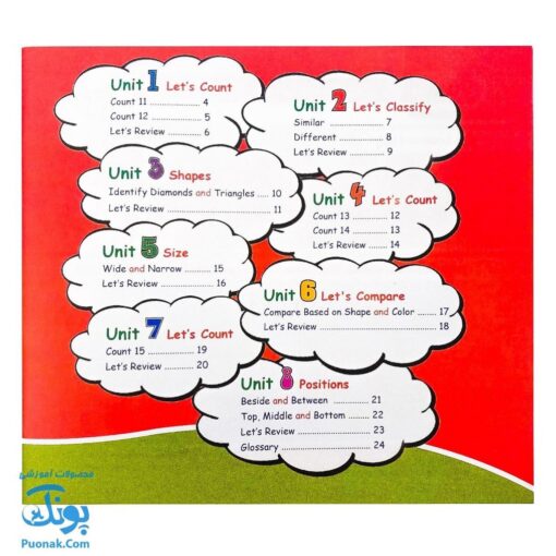 کتاب tip top ۳ Math Book آموزش مفاهیم ریاضی با زبان انگلیسی