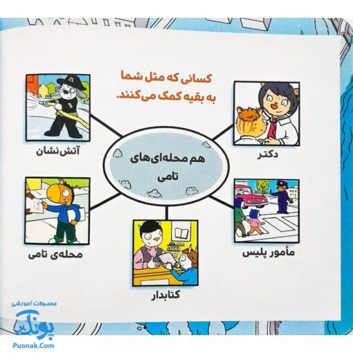 کتاب تامی الاغه و دوستانش کی چه کاره است؟ مهارت های زندگی نردبان
