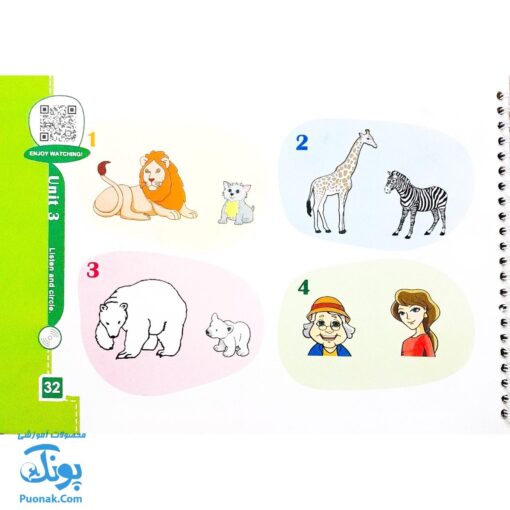 کتاب Tip Top student book ۴ سیمی به همراه کتاب کار و کد QR