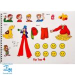 کتاب Tip Top student book ۴ سیمی به همراه کتاب کار و کد QR