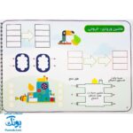 کتاب وایت بردی ریاضی کلاس چهارم دبستان آوای بامداد | Math Work Book