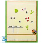 اعداد و علائم ریاضی آهنربایی مدل کتابی مدل آوای باران (مطابق با ریاضی اول دبستان)
