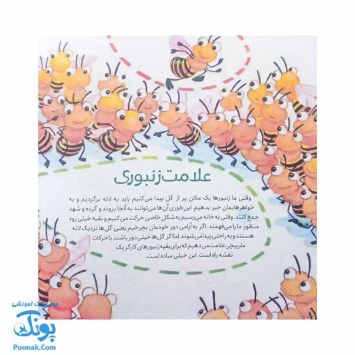 کتاب به دنبال زنبورهای عسل دنیای شگفت انگیز زنبورهای عسل و آفرینش آنها