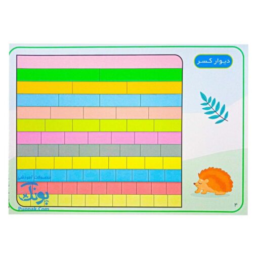کتاب وایت بردی ریاضی پنجم دبستان مدل آوای بامداد | Math Work Book