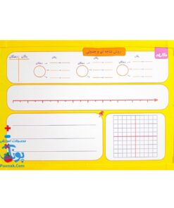 تخته ریاضی یار کلاس دوم وایت بردی گراد سایز ۳۵*۲۵ سانتی‌متر | Math Board