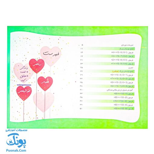 کتاب آموزش گام به گام محاسبات ذهنی چرتکه ترم سوم