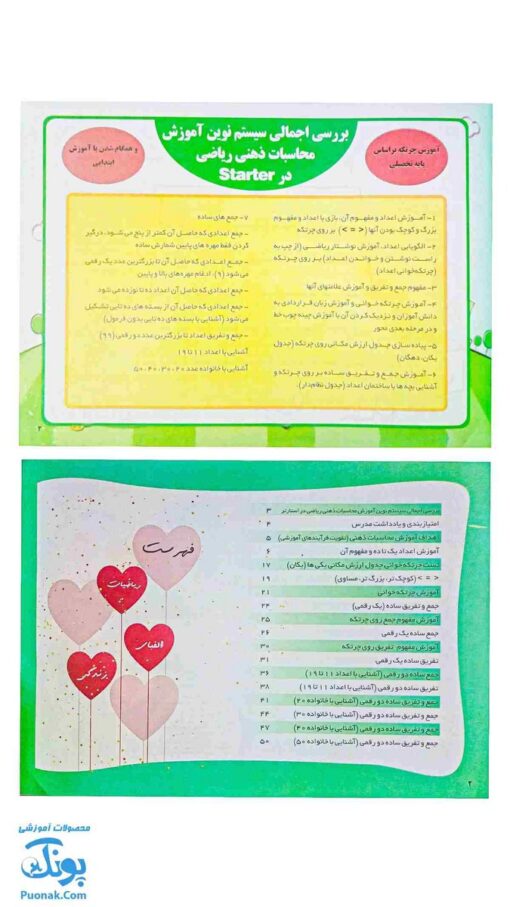 کتاب آموزش گام به گام محاسبات ذهنی چرتکه مقدماتی