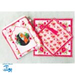جانماز مخمل دخترانه بزرگ دو تکه