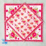 جانماز مخمل دخترانه بزرگ دو تکه