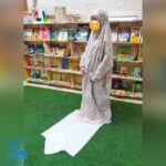 پک ویژه جشن تکلیف و عبادت - کیف و جانماز و چادر گلدار صورتی