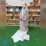 پک ویژه جشن تکلیف و عبادت - کیف و جانماز و چادر گلدار صورتی