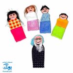 عروسک های انگشتی خانواده شادی رویان