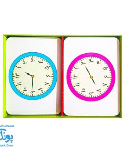 فلش کارت آموزش ساعت به کودکان نردبان