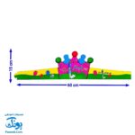تاج جشن خودکار کمربندی شگفت انگیز