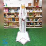 پک جشن تکلیف کیف و جانماز حاشیه گلدار صورتی - هدیه‌ای دلنشین و معنوی برای فرزندان
