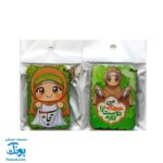 گیفت دخترانه جاکلیدی آینه طرح حجاب چوبی