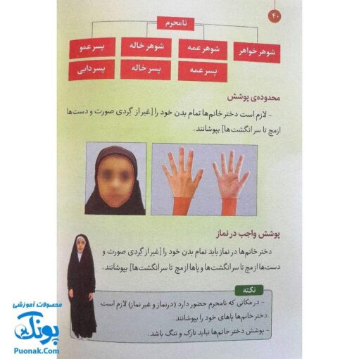کتاب رساله مصور کودکان ویژه دختران مجموعه مسائل پیرامون احکام وضو، نماز، مسجد و حجاب