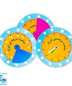 چرخنده های کسرها و ساعت ها استادیار