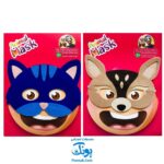 ماسک نمدی حیوانات - بسته ۲۴ عددی برای خلاقیت و یادگیری کودکان