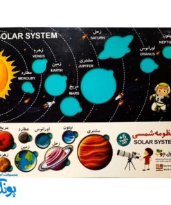 کیت پازل منظومه شمسی چوبی