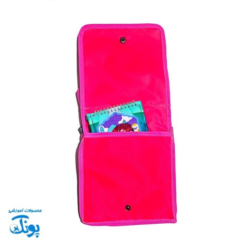 کیف مهدوی مذهبی دوشی برزنتی پسرانه دو جیب (طرح رندوم)