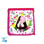 کیف مهدوی مذهبی دوشی برزنتی دخترانه دو جیب (طرح رندوم)