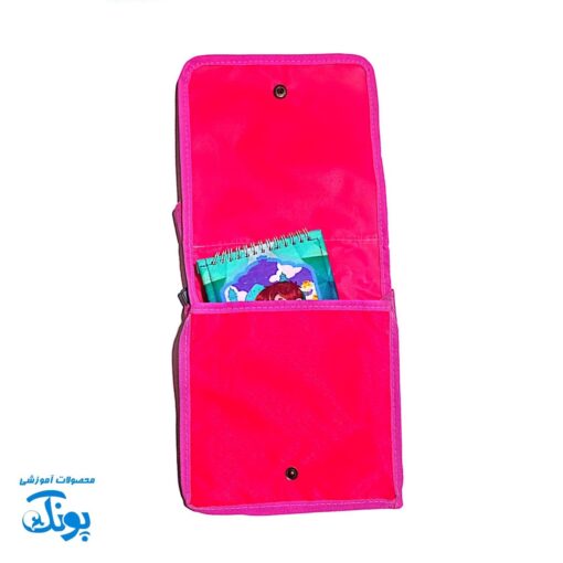 کیف مهدوی مذهبی دوشی برزنتی دخترانه دو جیب (طرح رندوم)