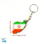 جاکلیدی نقشه ایران چوبی - بسته ۶ عددی برای یادگیری نشانه‌ها