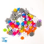 شیش پر قرمز ماشین و موتور ۱۰۰ تکه: ماجراجویی در سرزمین اسباب بازی‌ها