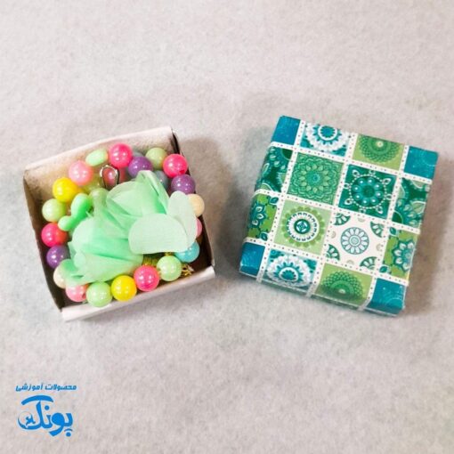 ست تسبیح و گیره روسری پاستیلی (جعبه‌ای) 🌸