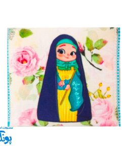 جانماز دخترانه حجاب دو تکه مخمل، هدیه جشن تکلیف