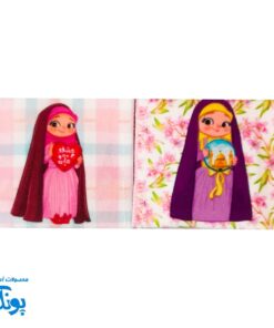 جانماز دخترانه دو تکه مخمل طرح غدیر، هدیه جشن تکلیف